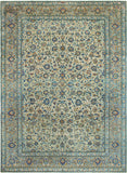 Super VTG Sayagul Lt. Green/Blue Rug, 9'9" x 13'10"