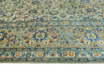 Super VTG Sayagul Lt. Green/Blue Rug, 9'9" x 13'10"