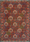 Fine VTG Najibull Red/Beige Rug, 7'3" x 10'4"