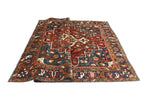 Fine VTG Aethelma Red/Blue Rug, 6'11" x 9'8"