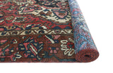 Vintage Masha Red/Brown Rug, 7'8" x 10'8"