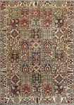 Fine VTG Caden Blue/Red Rug, 7'11" x 11'9"