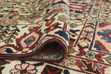 Fine VTG Caden Blue/Red Rug, 7'11" x 11'9"