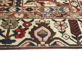 Fine VTG Caden Blue/Red Rug, 7'11" x 11'9"