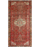 Fine VTG Holwell Red/Ivory Rug, 4'10" x 9'8"