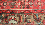 Fine VTG Holwell Red/Ivory Rug, 4'10" x 9'8"