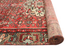 Fine VTG Holwell Red/Ivory Rug, 4'10" x 9'8"