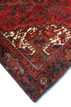 Fine VTG Shukura Red/Charcoal Rug, 7'11" x 10'6"