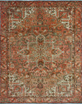 Fine VTG Bartleig Rust/Brown Rug, 9'5" x 12'3"