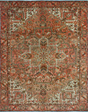 Fine VTG Bartleig Rust/Brown Rug, 9'5" x 12'3"