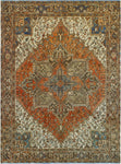 Fine VTG Yedda Rust/Brown Rug, 7'10" x 10'6"