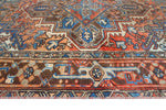 Fine VTG Meyramgu Rust/Brown Rug, 5'3" x 7'7"