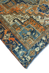 Fine VTG Nikolas Orange/Blue Rug, 7'7" x 10'6"