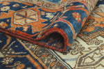 Fine VTG Nikolas Orange/Blue Rug, 7'7" x 10'6"