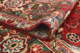 Fine VTG Wadood Red/Ivory Rug, 7'9" x 11'3"