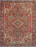 Fine VTG Jazzalyn Red/Charcoal Rug, 8'6" x 11'2"