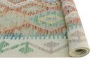 Sangat Nudara Red/Ivory Runner, 2'11" x 9'11"