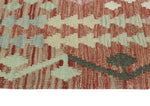 Sangat Rahi Red/Ivory Runner, 2'8" x 9'9"