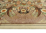 Wali Ela Lt. Gold/Beige Rug, 9'2" x 12'2"