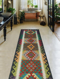 Sangat Tannere Red/Ivory Runner, 2'9" x 9'11"