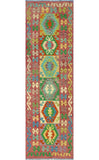 Sangat Shynar Red/Ivory Runner, 2'10" x 9'11"