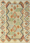 Sangat Ormazd Beige/Navy Rug, 6'5" x 10'0"