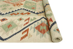 Sangat Ormazd Beige/Navy Rug, 6'5" x 10'0"