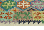 Sangat Nkosazan Rust/Blue Rug, 6'6" x 9'9"