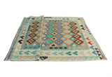 Sangat Lawerence Rust/Ivory Rug, 6'6" x 9'8"