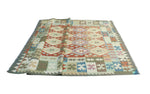 Sangat Omer Rust/Brown Rug, 6'6" x 9'10"