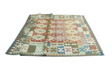 Sangat Omer Rust/Brown Rug, 6'6" x 9'10"