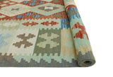 Sangat Omer Rust/Brown Rug, 6'6" x 9'10"