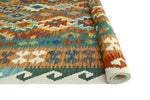 Sangat Wanda Rust/Ivory Rug, 6'6" x 9'8"