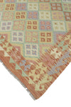 Sangat Nazan Rust/Lt. Green Rug, 6'6" x 10'0"