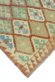 Sangat Oakley Rust/Beige Rug, 6'11" x 9'9"