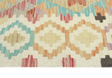 Sangat Zadie Red/Ivory Rug, 5'1" x 6'6"