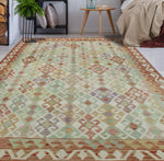 Sangat Wadanhyl Rust/Ivory Rug, 5'8" x 8'1"