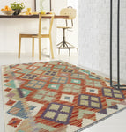 Sangat Sarvinoz Rust/Ivory Rug, 3'11" x 5'9"