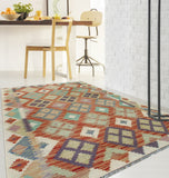 Sangat Sarvinoz Rust/Ivory Rug, 3'11" x 5'9"