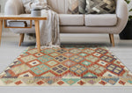 Sangat Sarvinoz Rust/Ivory Rug, 3'11" x 5'9"