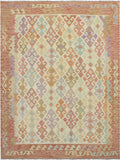 Sangat Nisar Beige/Rust Rug, 5'9" x 7'9"