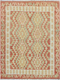 Sangat Zafirah Red/Ivory Rug, 4'2" x 6'1"