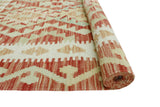 Sangat Zafirah Red/Ivory Rug, 4'2" x 6'1"