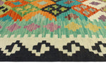 Sangat Obasi Black/Ivory Rug, 4'0" x 5'10"