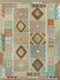 Sangat Seden Red/Ivory Rug, 4'8" x 6'9"