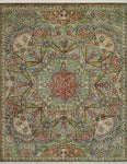 Wali Dannah Brown/Green Rug, 9'0" x 11'7"