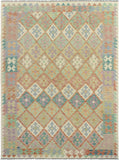 Sangat Willow Rust/Ivory Rug, 5'8" x 8'2"