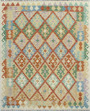 Sangat Rosann Red/Ivory Rug, 5'0" x 6'7"