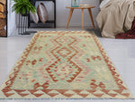 Sangat Adelola Brown/Ivory Rug, 3'6" x 4'10"