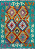 Sangat Raedeman Red/Green Rug, 3'3" x 4'9"